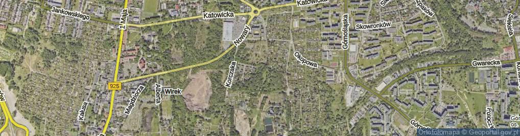 Zdjęcie satelitarne Długosza Jana ul.